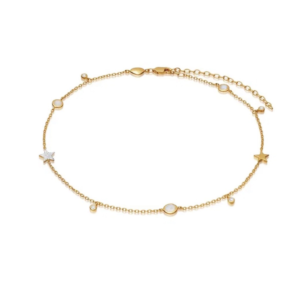 Missoma Interstellar Star Drop Choker Necklace